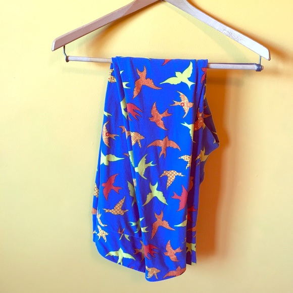 TC LuLaRoe leggings - birds - Picture 1 of 3